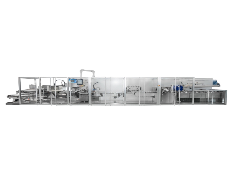 Ligne de production d'emballage et de mise en carton sous blister