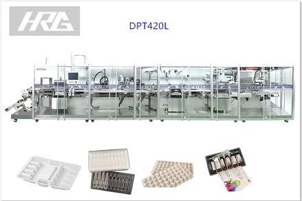 Machine de recouvrement et d'emballage de cartouches entièrement automatique DPT-420W